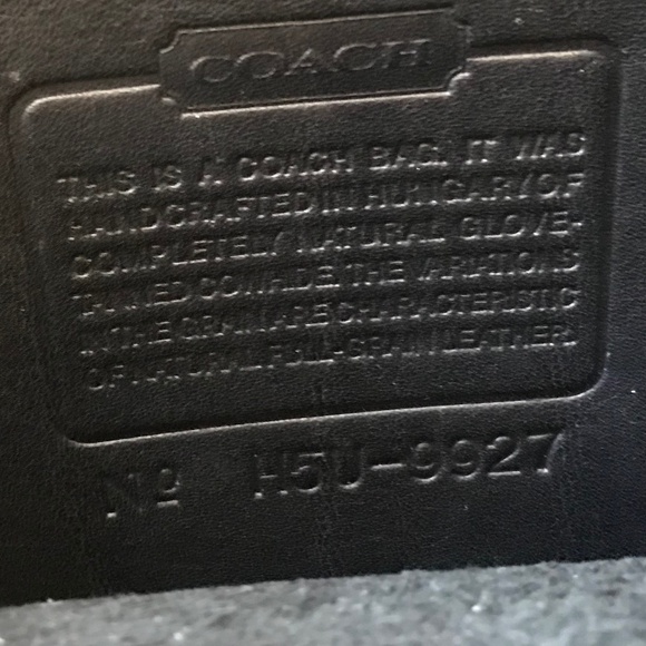 Coach Black Crossbody Bag with Gold Accents - Picture 10 of 16